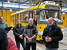 Pedstaven autonomnho pojezdu tramvaj na konench stanicch. Na systmu...