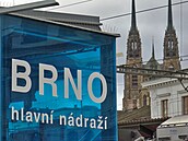 Stanice Brno hlavní nádra�í. GPS: 49.1906603N, 16.6137272E
