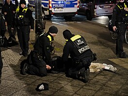 Zásah policist u památníku holokaustu v centru Berlína kvli útoníkovi s...