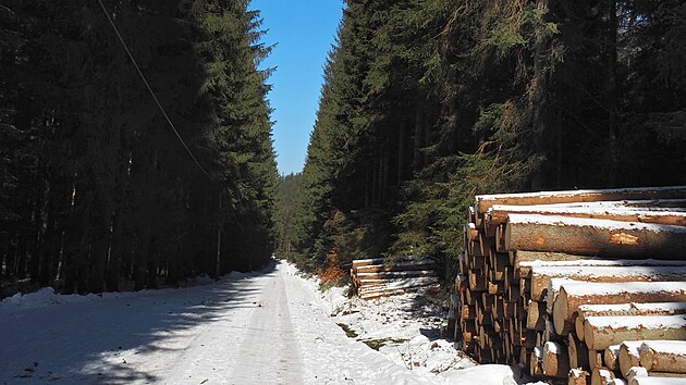 Po modr� z�Plucnarky do Podol�nek (10. �nora 2025)