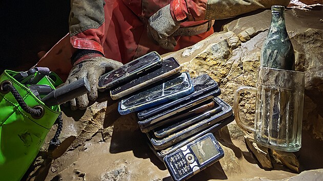 Mobily utopen v Punkevnch jeskyn. (nor 2025)
