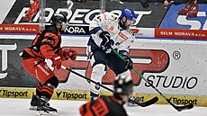 Zleva Silvester Kusko z Olomouce a Radek Smole�ák z Kladna.