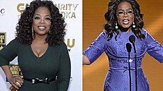 Oprah Winfreyová je díky léku na hubnutí o 30 kilo leh�í.