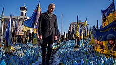 Premiér Norska Jonas Gahr St&#248;re v Kyjev (24. února 2025)