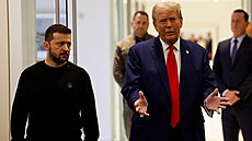 Kandidát na amerického prezidenta Donald Trump se sešel v New Yorku s...