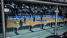 �e�tí basketbalisté trénují v Newcastlu p�ed kvalifika�ním duelem s Velkou...