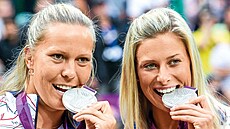 Na olympiád� v Londýn� (2012) p�idaly st�íbro, kdy� ve finále podlehly sestrám...