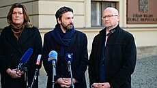 Brífink zem�d�lských a potraviná�ských organizací po jednání s premiérem...