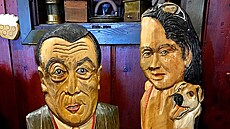 Tradici vyezávání tamgastských idlí zaloil na Rejvízu restauratér Brauner...
