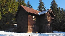 Lovecká chata (záme�ek) Hubertka (10. února 2025)