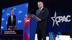 Slovenský premiér Robert Fico pronesl projev na konferenci konzervativc� CPAC....