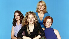 SEX VE MĚSTĚ. Zleva seriálové hrdinky Charlotte, Carrie, Samantha a Miranda.