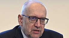 Ministr kolství Mikulá Bek na tiskové konferenci k pijímacímu ízení na...