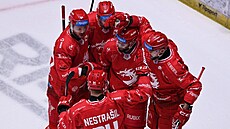 Tinetí hrái slaví gól Tomáe Marcinka (65).