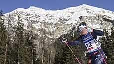 Ingrid Landmark Tandrevoldová na trati vytrvalostního závodu en na mistrovství...