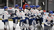 Kladenská radost po vítzství v Olomouci.