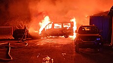 V Milevsku shoela tyi auta a dva písteky.