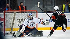 Chomutov, 26. 2. 2025. První hokejová liga, Piráti Chomutov - Stadion...