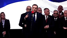 V�dce bosenských Srb� Dodik dostal rok v�zení