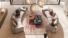 Sedací nábytek dnes hraje v obývacích prostorách prim.