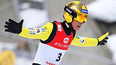 Noriaki Kasai na mstku v Sapporu