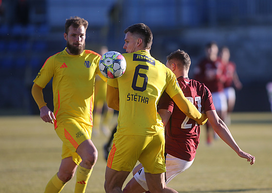 Momentka z utkání Vysoina Jihlava vs. Sparta Praha B.