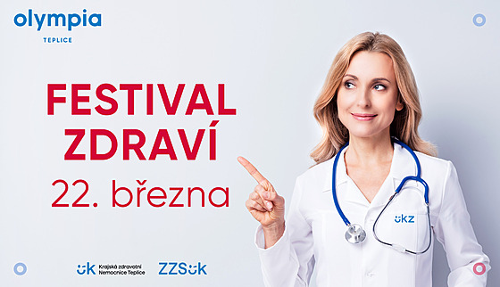 Festival zdraví v teplické Olympii nabídne bezplatná vyetení