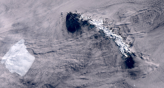 Satelitní snímek, který zve�ejnil program Copernicus Sentinel Data 2025,...