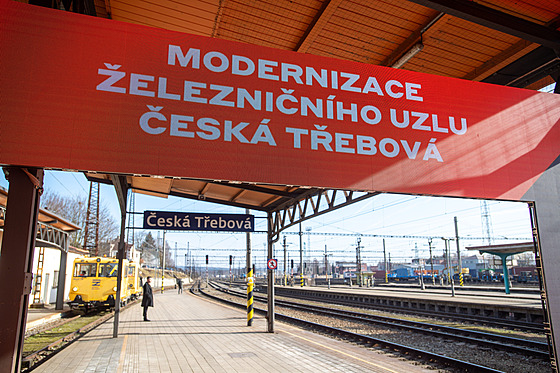 V pondlí byla oficiáln zahájena modernizace elezniního uzlu eská Tebová....