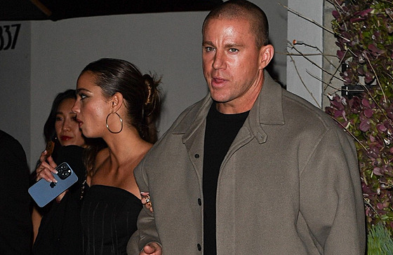Channing Tatum a Inka Williamsová (únor 2025)
