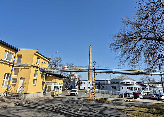 Areál kolínské spole�nosti Draslovka (6. b�ezna 2025)