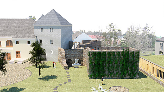 Ze západního kídla zámku ve Velké Bystici na Olomoucku vyroste centrum, které...