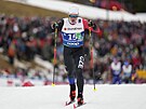 Adam Fellner b�hem mu�ské �tafety na MS v klasickém ly�ování v Trondheimu.