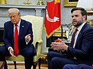 Americký viceprezident J. D. Vance b�hem náv�t�vy ukrajinského prezidenta...