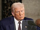 Americký prezident Donald Trump mluví k obma komorám v Kongresu. (5. bezna...