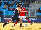 Varnsdorf, 9. 3. 2025, 2. fotbalová liga FK Varnsdorf - Zbrojovka Brno. William...