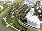 Fakultn nemocnice v Hradci Krlov chyst stavbu parkovacho domu.