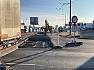 Pestavba kruhovho objezdu u Makra na Borskch polch v Plzni zpsobila v...
