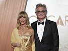 Goldie Hawnová a Kurt Russell na Oscarech v Los Angeles (2. b�ezna 2025)