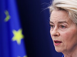 Ursula von der Leyenová v Bruselu pedstavila plán na pezbrojení Evropy. (4....