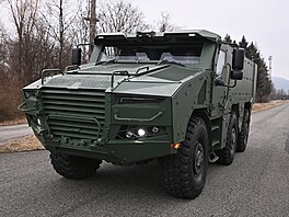 Obrnné vozidlo Tadeas 6x6 od spolenosti Tatra Defence Vehicle, 26. února...