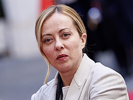 Italská premiérka Giorgia Meloniová (4. b�ezna 2025)
