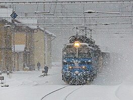 Zima na nádra�í v Kaplici