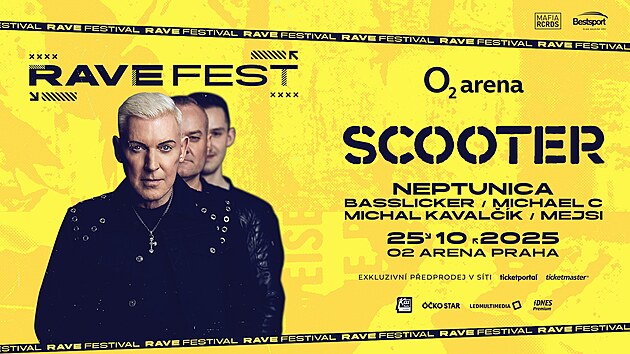 Kapela Scooter v O2 aren