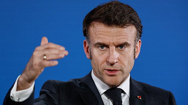Emmanuel Macron (6. b�ezna 2025)