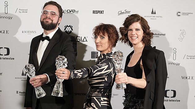 Cenu za nejlep animovan film si odnesli Kristina Dufkov, Agata Novinski a Matj Chlupek za snmek ivot k sern. (8. bezna 2025)