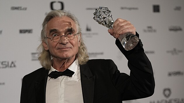 Old�ich Kaiser z�skal cenu za nejlep��ho herce v hlavn� roli za sv�j v�kon ve filmu Zahradn�k�v rok. (8. b�ezna 2025)