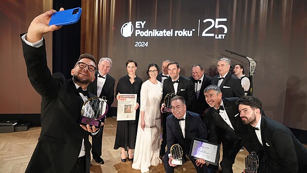 Slavnostn� vyhl�en� v�sledk� 25. ro�n�ku sout�e EY Podnikatel roku. (4. b�ezna 2025)