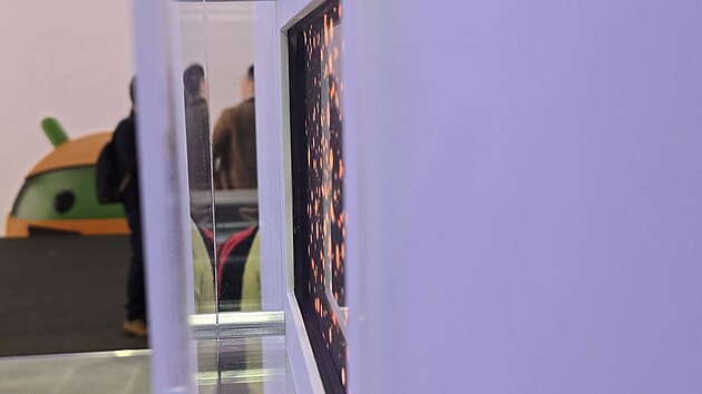 Nafukovac� displej Samsung