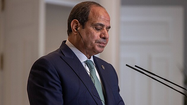 Egyptsk� prezident Abdal Fatt�h S�s� (19. �nora 2025)